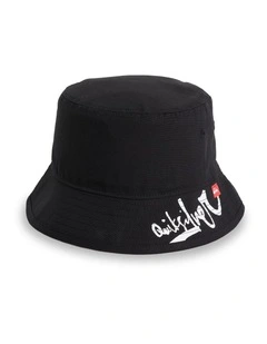 Boys 8-16 Tricky Bucket Hat In Black