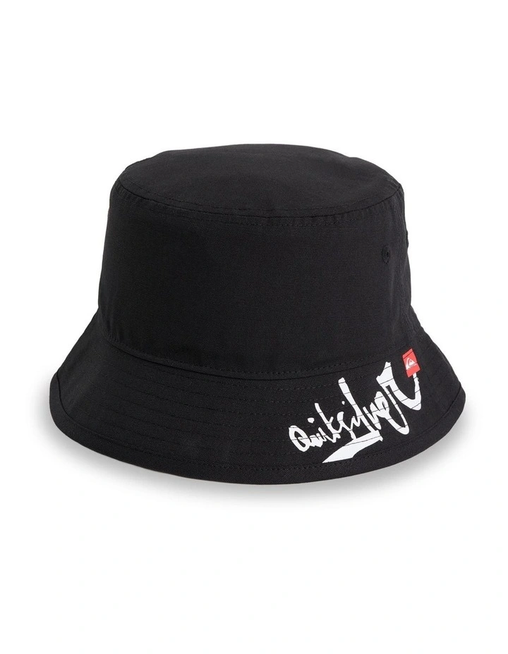 Boys 8-16 Tricky Bucket Hat In Black image 1