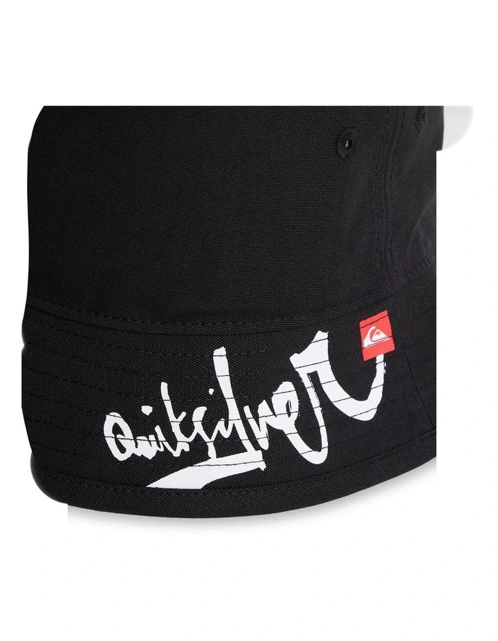 Boys 8-16 Tricky Bucket Hat In Black image 3