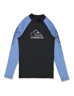 Boys 8-16 On tour Rash Vest In Quiet Harbor
