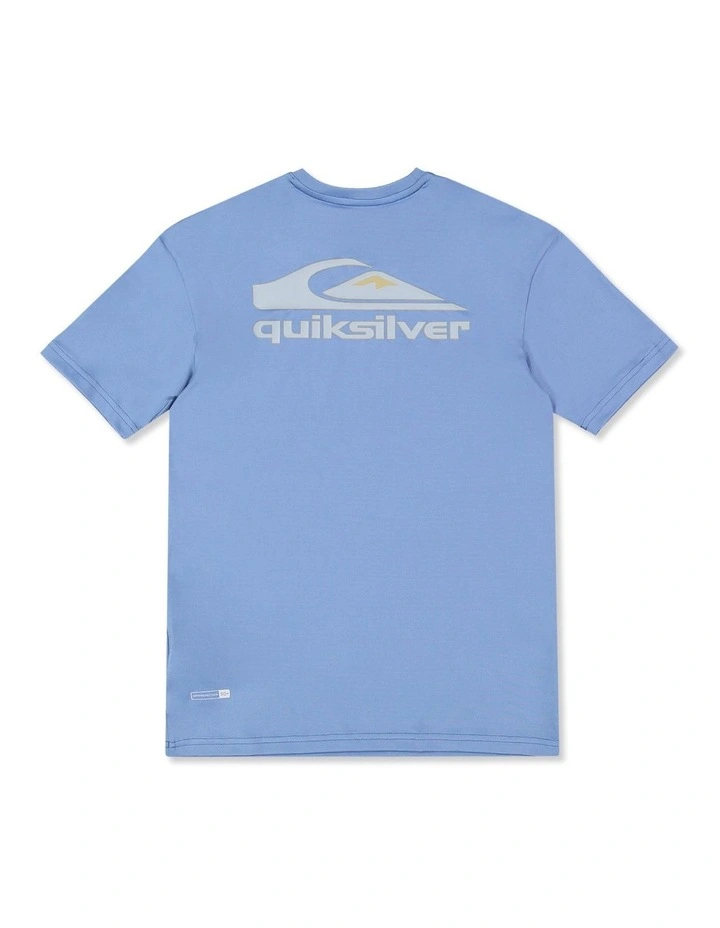 Boys 8-16 Carbon Short Sleeve Rashguard In Quiet Harbor image 2