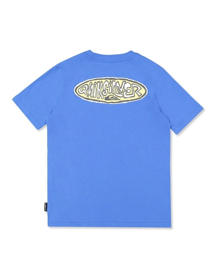 Boys 8-16 Tunnel Vision T-Shirt In Palace Blue image 2