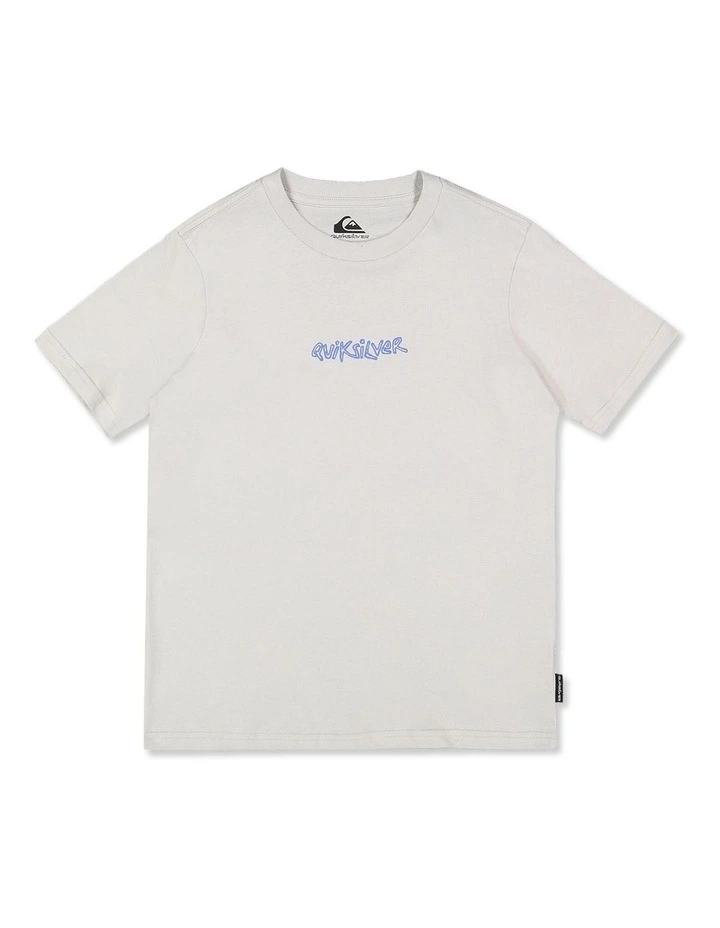 Boys 8-16 Wax On T-Shirt In Gray Violet image 1