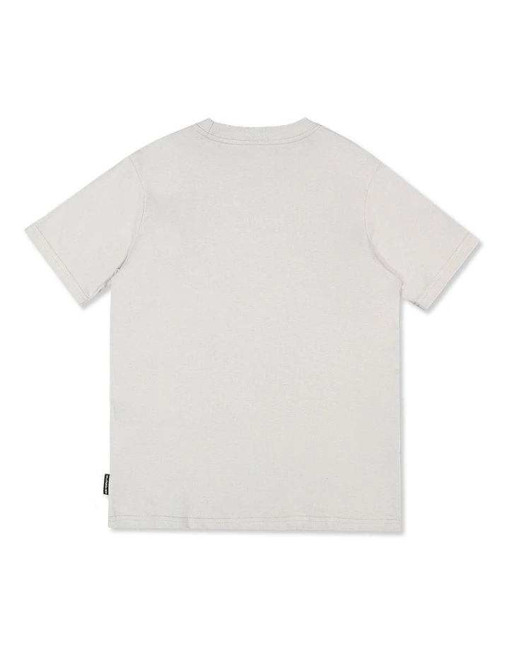 Boys 8-16 Wax On T-Shirt In Gray Violet image 2
