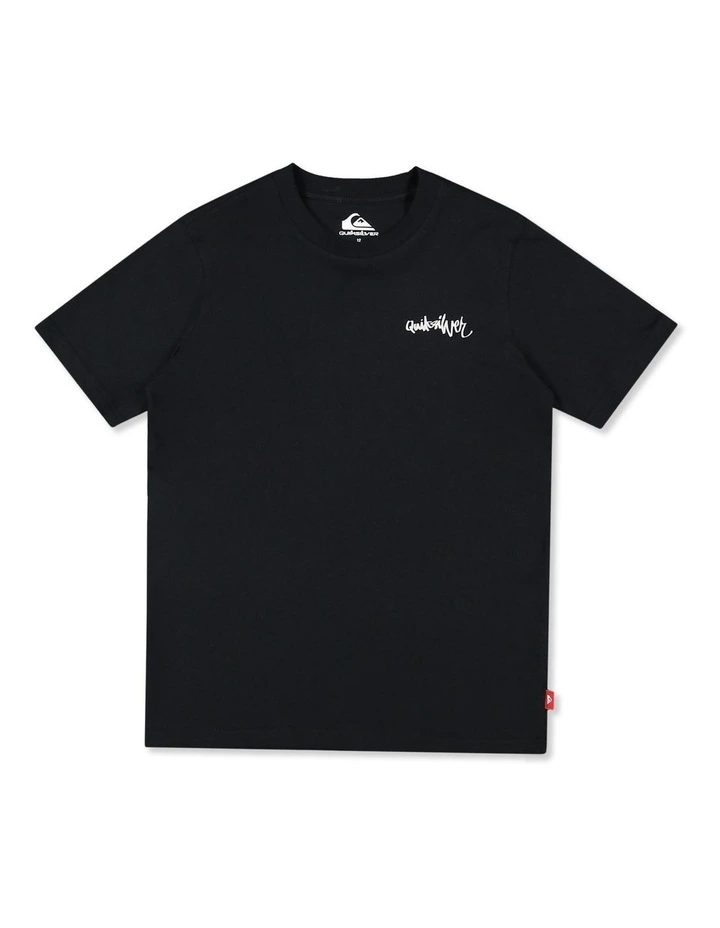 Boys 8-16 YG Spray T-Shirt In Black image 1