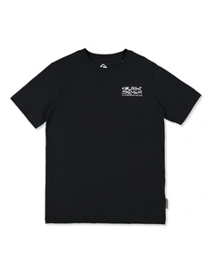 Boys 8-16 Home Grown T-Shirt In Black