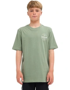 Boys 8-16 Original Stamp T-Shirt In Sea Spray