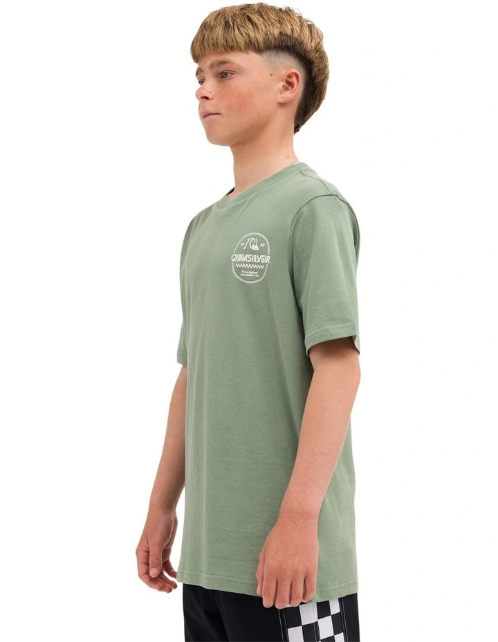 Boys 8-16 Original Stamp T-Shirt In Sea Spray image 3
