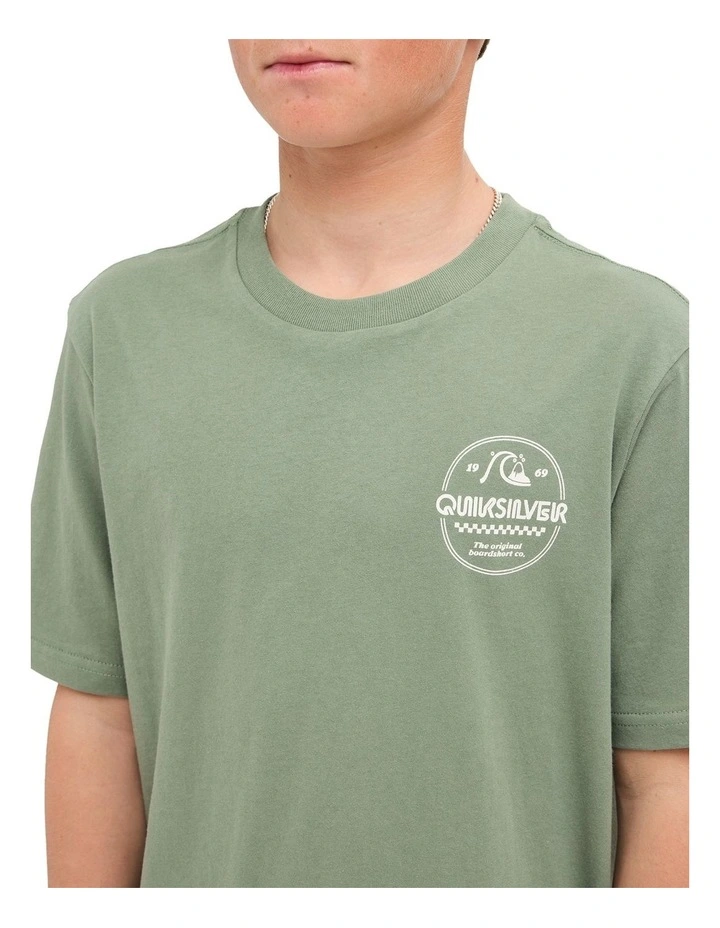 Boys 8-16 Original Stamp T-Shirt In Sea Spray image 4