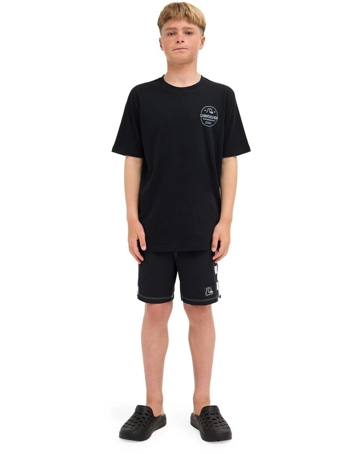 Boys 8-16 Original Stamp T-Shirt In Black image 5