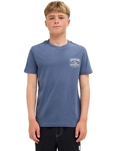 Boys 8-16 Originator T-Shirt In Vintage Indigo