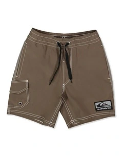 Boys 2-7 Exhibit 13 Volley Shorts In Canteen