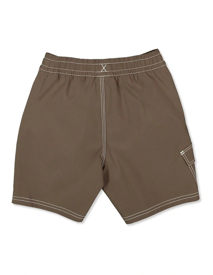 Boys 2-7 Exhibit 13 Volley Shorts In Canteen image 2