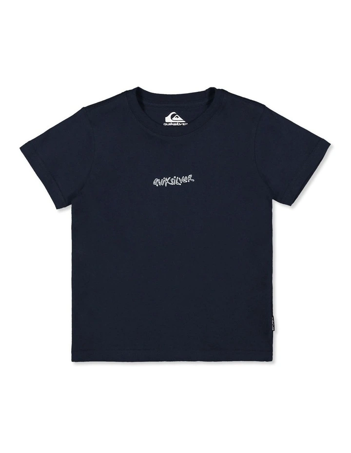 Boys 2-7 Wax On T-Shirt In Dark Navy image 1