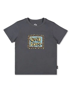 Boys 2-7 Retro Stack T-Shirt In Iron Gate
