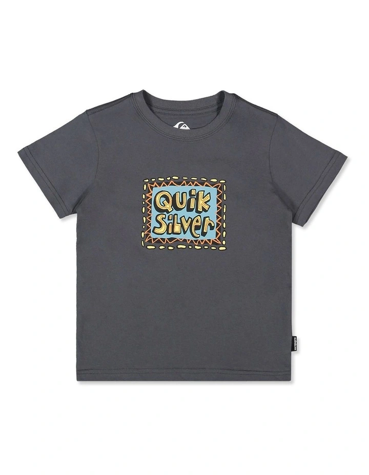 Boys 2-7 Retro Stack T-Shirt In Iron Gate image 1