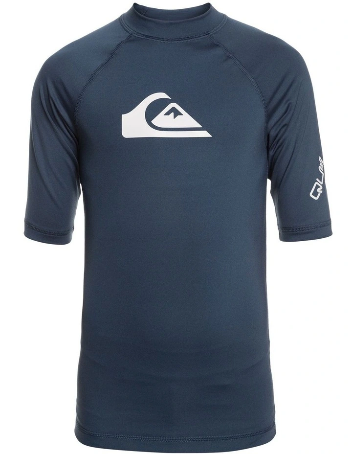 All Time Short Sleeve Rash Vest Navy image 1
