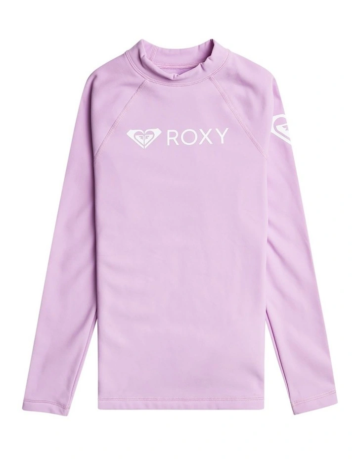 Heater Long Sleeve UPF 50 Surf T-shirt in Crocus Petal image 1