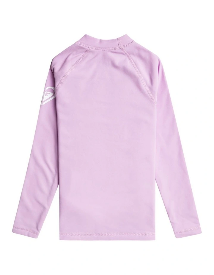 Heater Long Sleeve UPF 50 Surf T-shirt in Crocus Petal image 2
