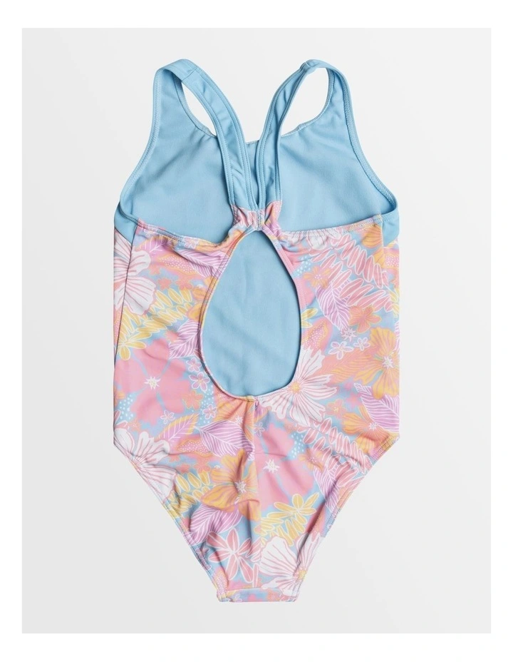 Hidden Garden One Piece Swimsuit in Pink image 2