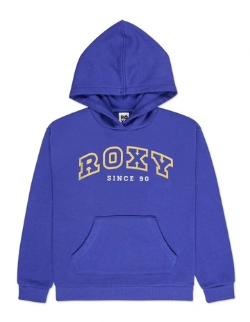 Surf Feeling Pullover Hoodie in Dazzling Blue
