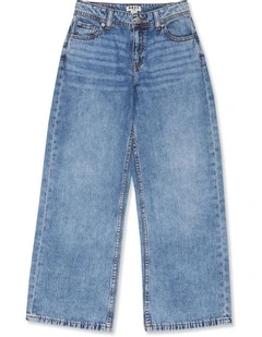 Milla Wide Mid Leg RG Denim Jeans