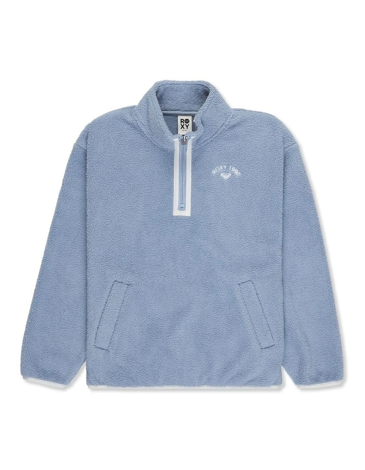 Lucky Girl Half Zip Fleece Jumper image 1