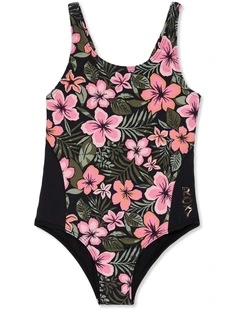 Active Floral One Piece Swimsuit