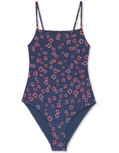 Cute Ditsy One Piece Swimsuit