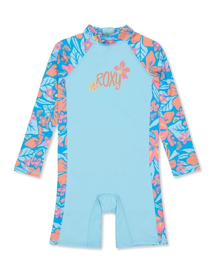 Hibiscus Hugs Springsuit in Blue image 1