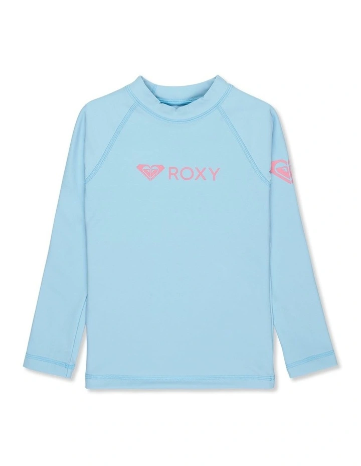 Heater Long Sleeve Rash Vest in Blue image 1