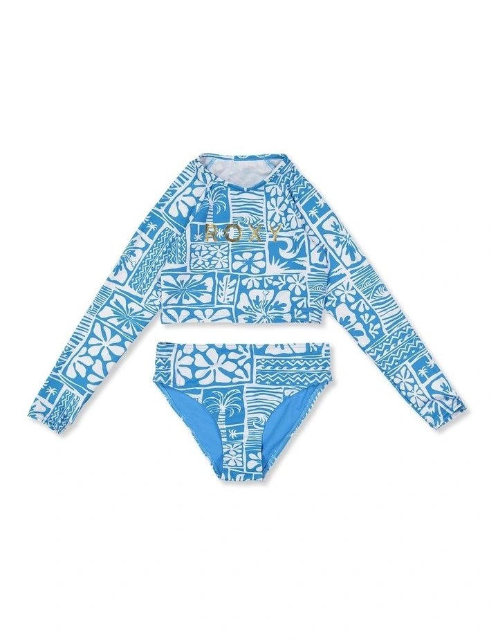 Surfenirs Crop Long Sleeve Rash Vest image 1