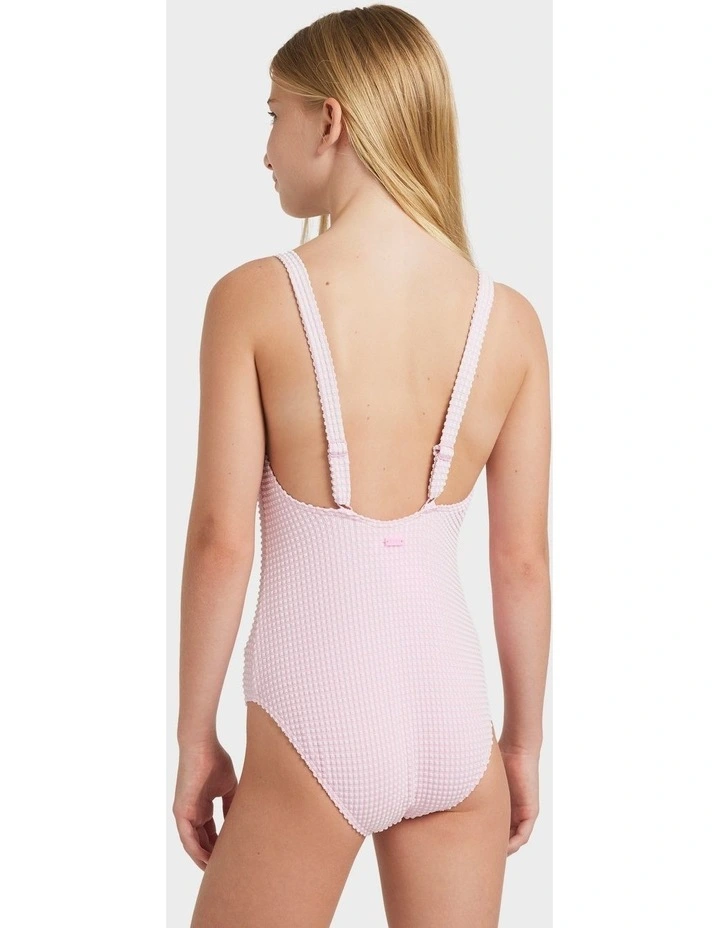 Daisy Check One Piece in Pink image 2