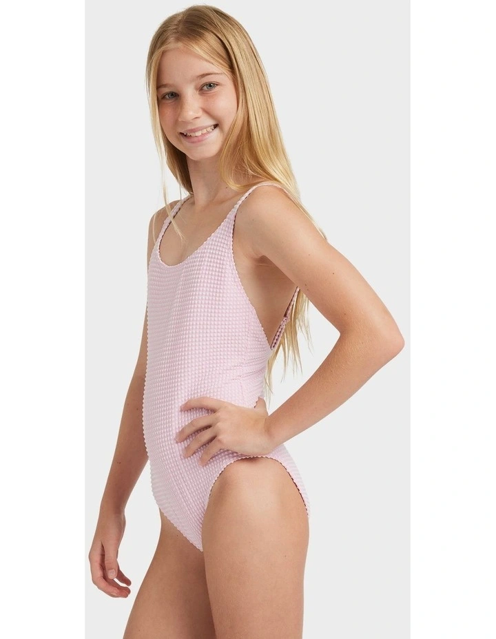 Daisy Check One Piece in Pink image 3