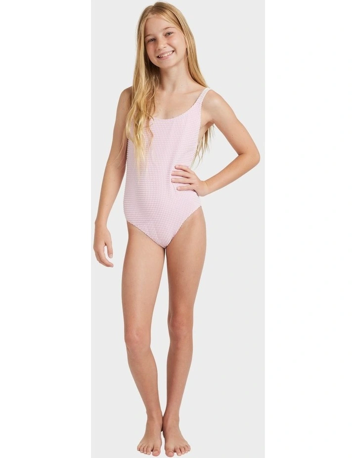 Daisy Check One Piece in Pink image 5