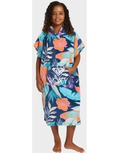 Stay Magical Hooded Towel in Indigo