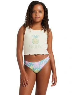 Smile Journey Tank Top in White