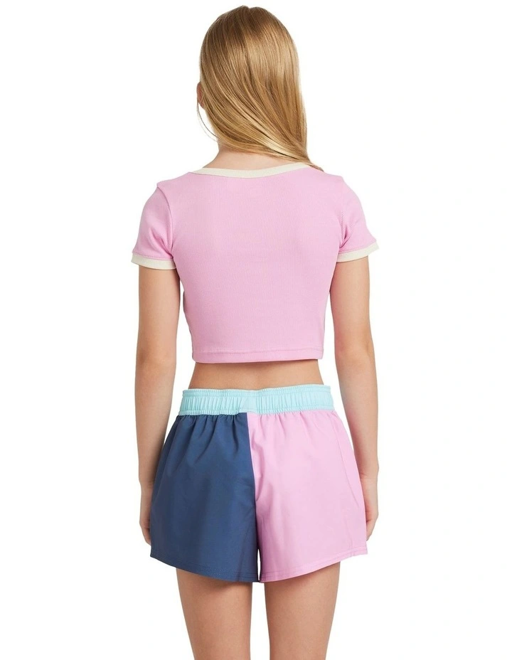 Hey Yeah Yeah T-Shirt in Pink image 2