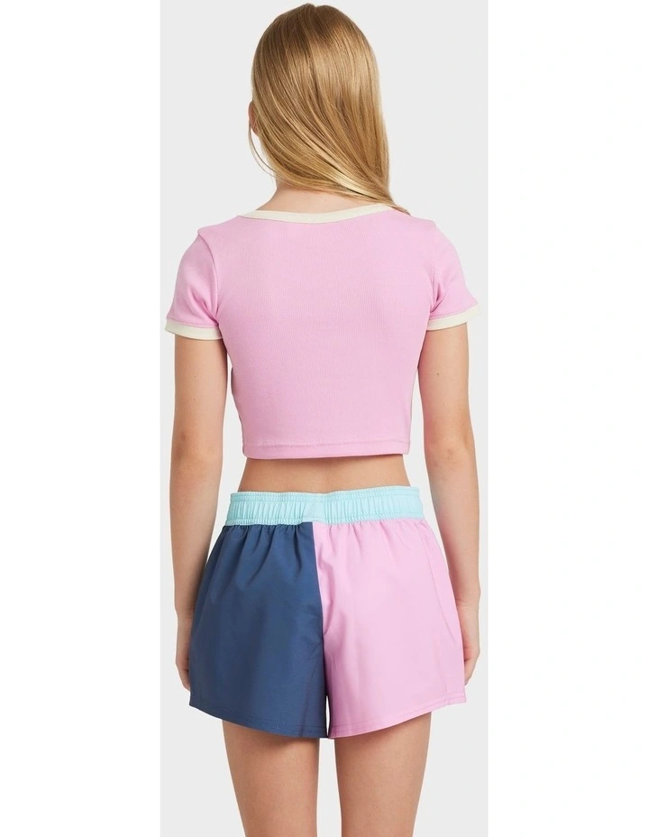 Hey Yeah Yeah T-Shirt in Pink image 2