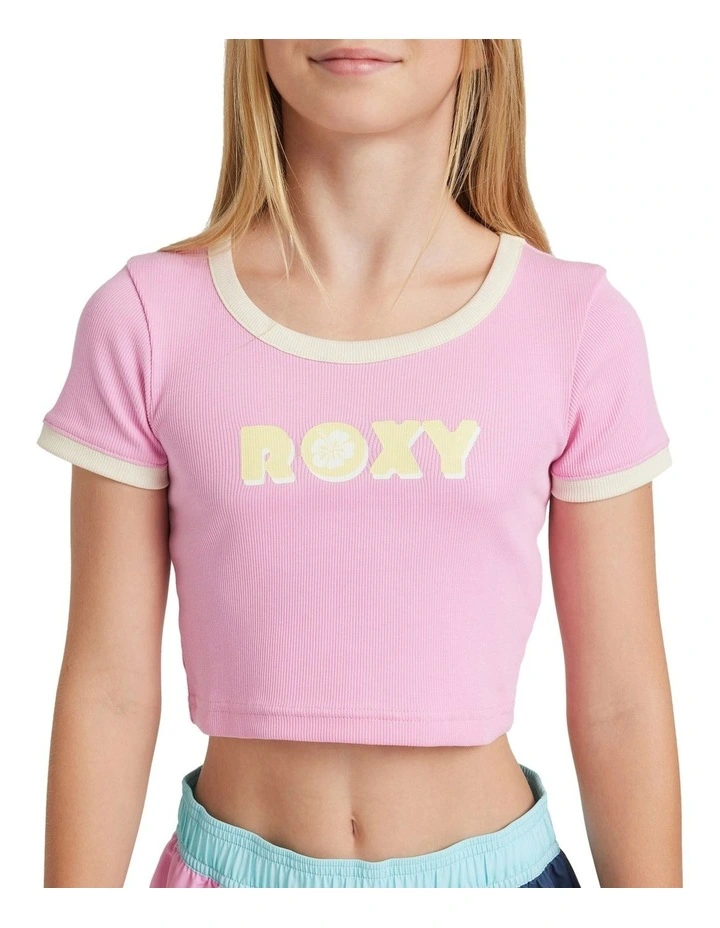 Hey Yeah Yeah T-Shirt in Pink image 4