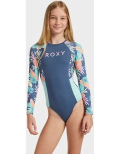 Active One Piece Rash Vest in Indigo