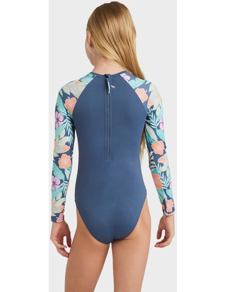 Active One Piece Rash Vest in Indigo image 2