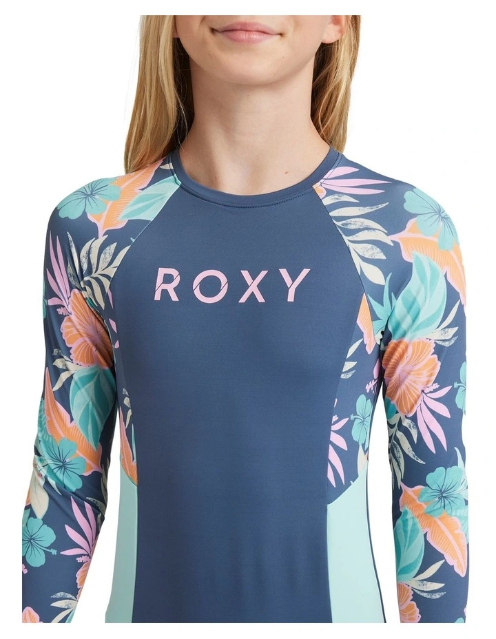 Active One Piece Rash Vest in Indigo image 4