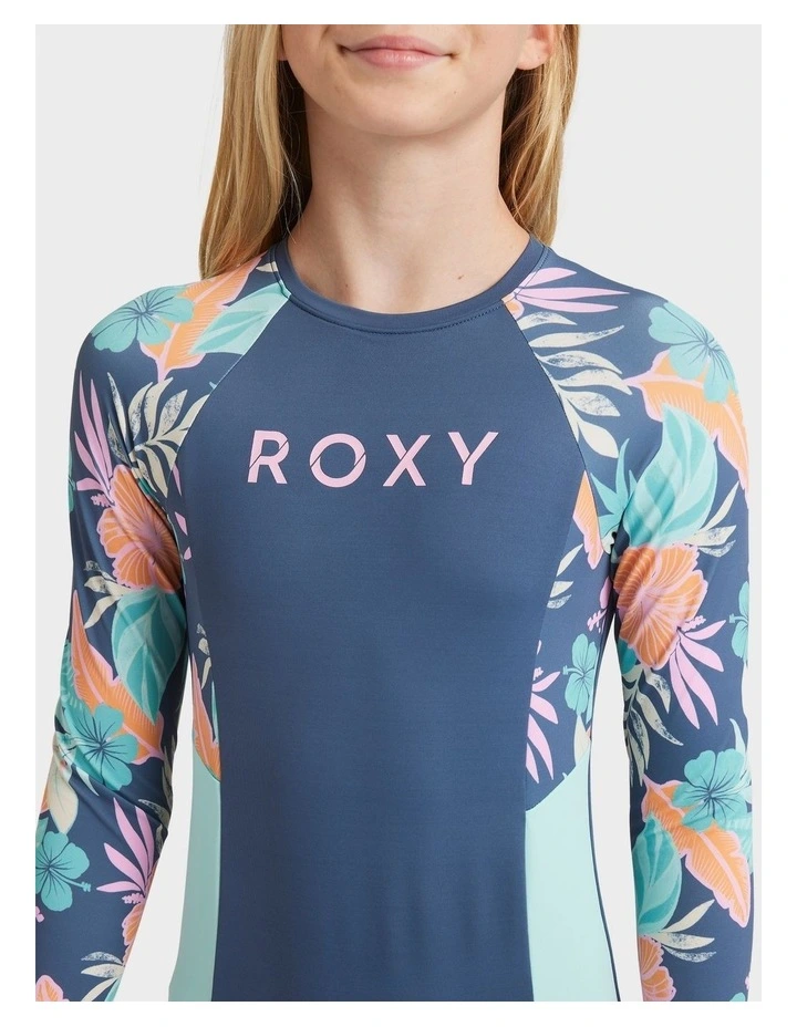 Active One Piece Rash Vest in Indigo image 4