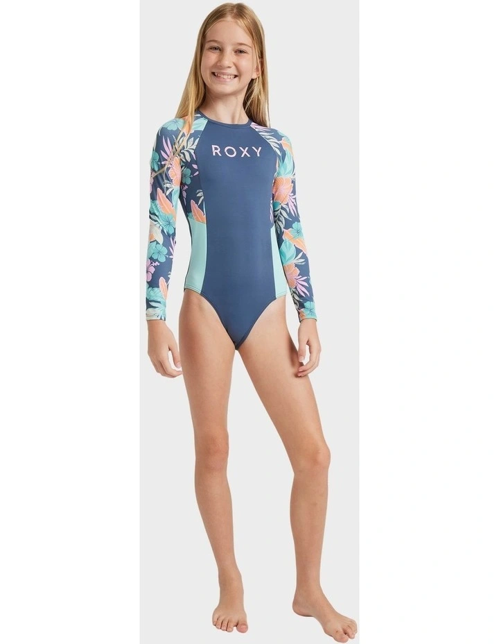 Active One Piece Rash Vest in Indigo image 5