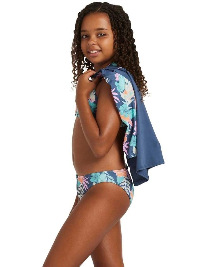 Active Two Piece Rash Vest in Indigo image 3