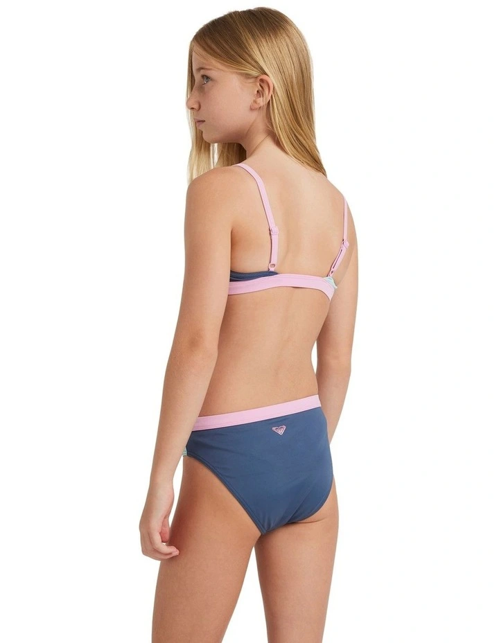 Colorblock Two Piece in Indigo image 2