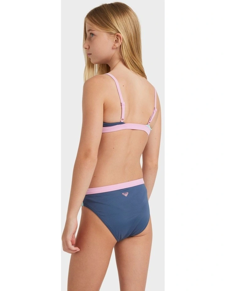 Colorblock Two Piece in Indigo image 2