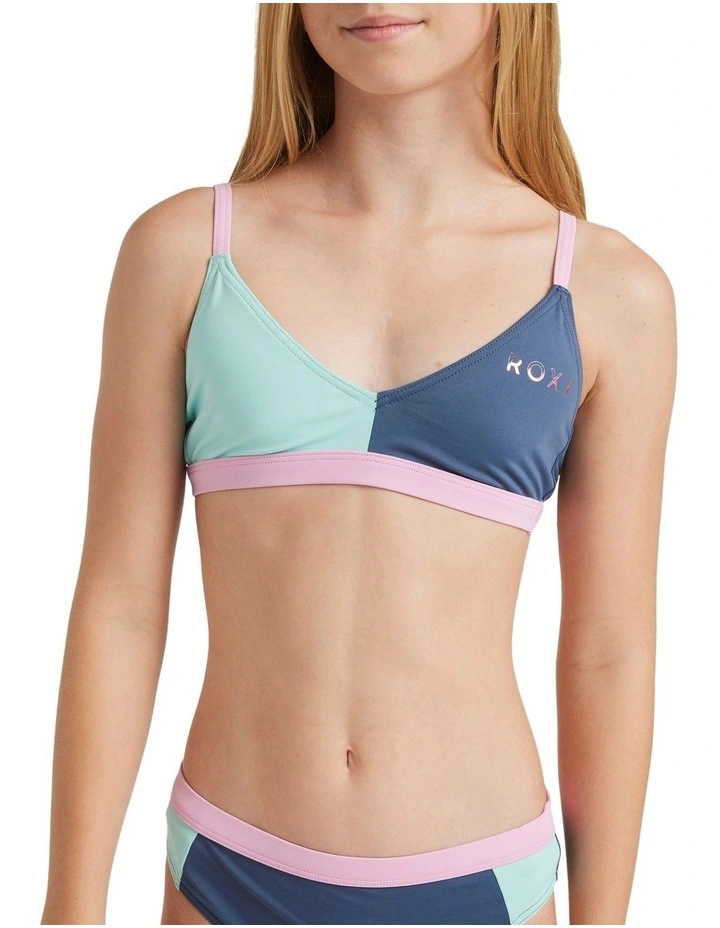 Colorblock Two Piece in Indigo image 4