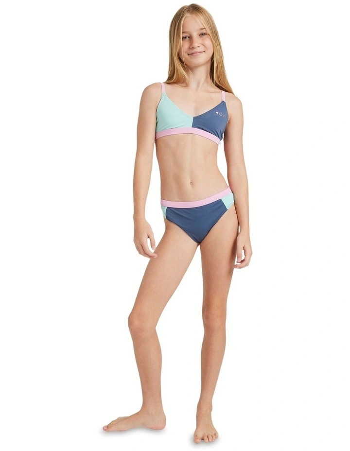 Colorblock Two Piece in Indigo image 5